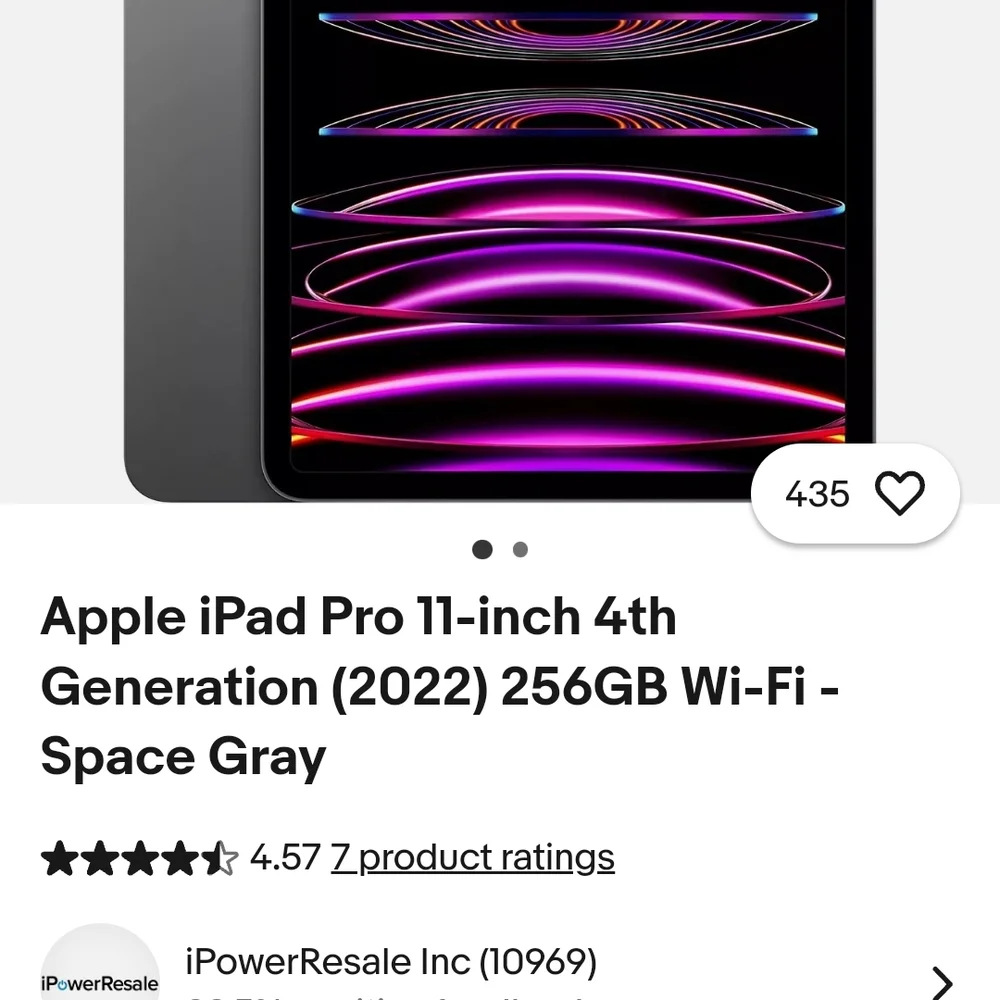 Apple iPad Pro with Vibrant Display